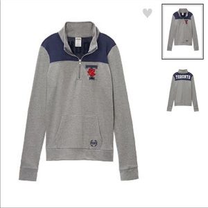 Victoria’s Secret Pink University of Toronto Half Zip Pullover